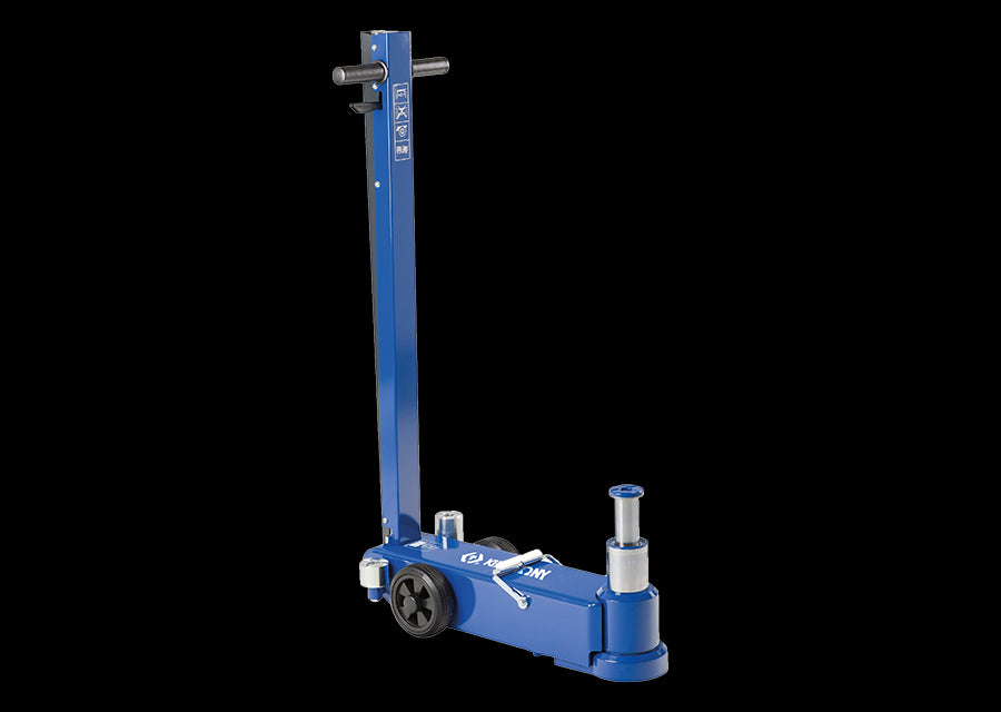 KING TONY Profi-Werkzeuge - 2-stufiger Wagenheber, lufthydraulisch - 25/10T 9HYCH225