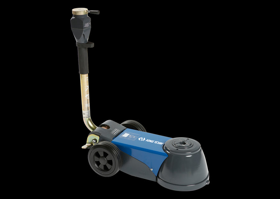 KING TONY Profi-Werkzeuge - Tragbarer lufthydraulischer Wagenheber 25/10T 9HYCHP225