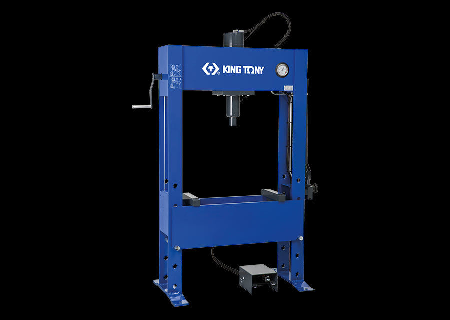 Heavy-duty King Tony hydraulic press machine available at Tools.de for workshop and repair tasks