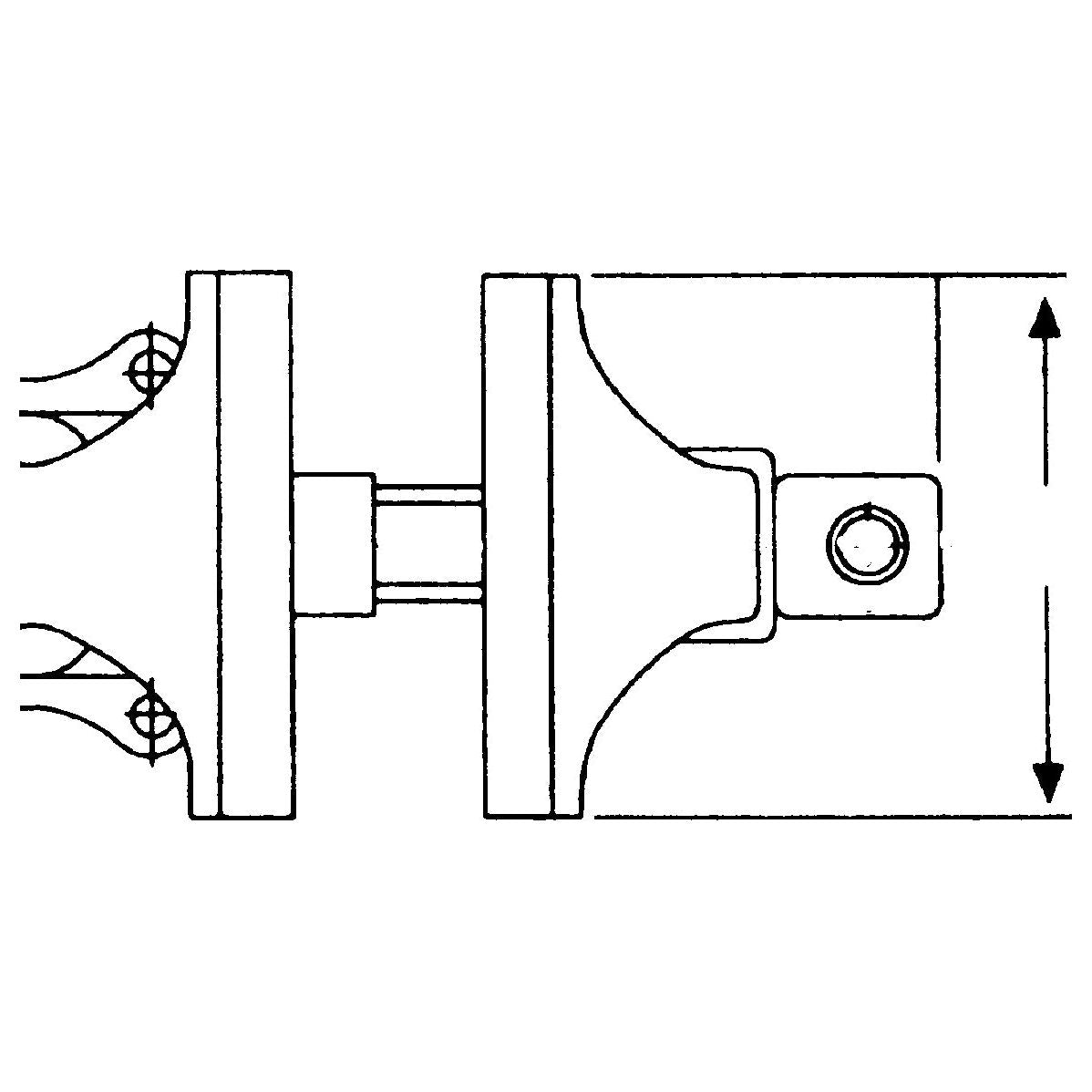 Kraftwerk Stahl-Schraubstock 150 mm