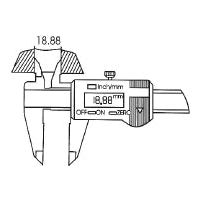 Kraftwerk Digital-Schieblehre 150 mm/6"