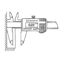 Kraftwerk Digital-Schieblehre 150 mm/6"