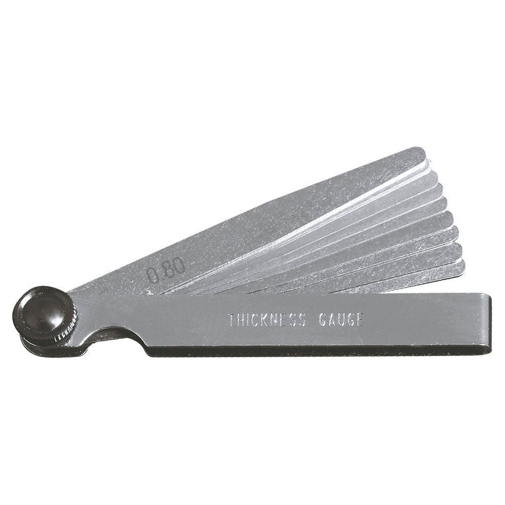 Kraftwerk Fühlerblattlehre 0.05-0.8 mm, 10-tlg