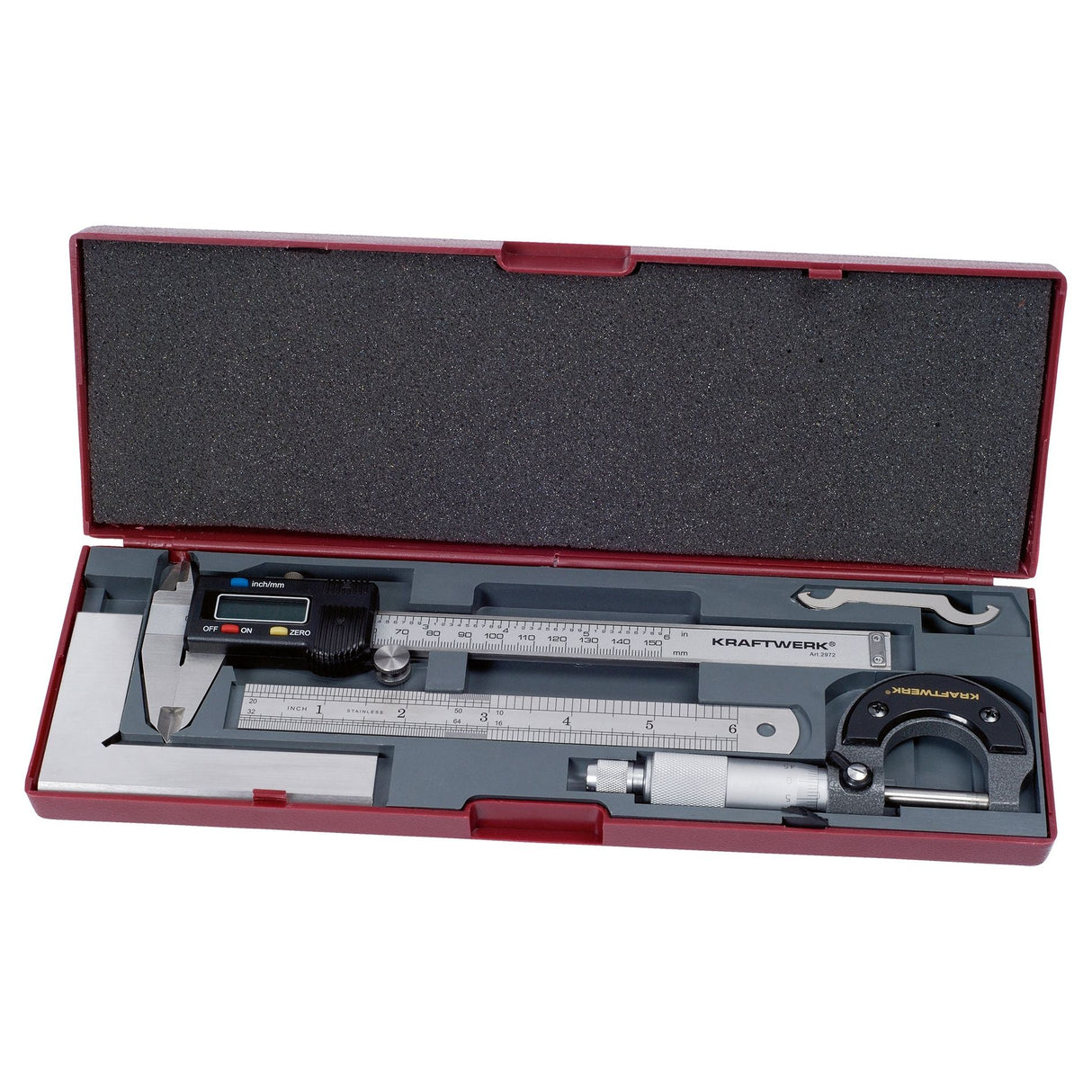 Kraftwerk Präzisions-Messwerkzeug-Satz, 4-tlg