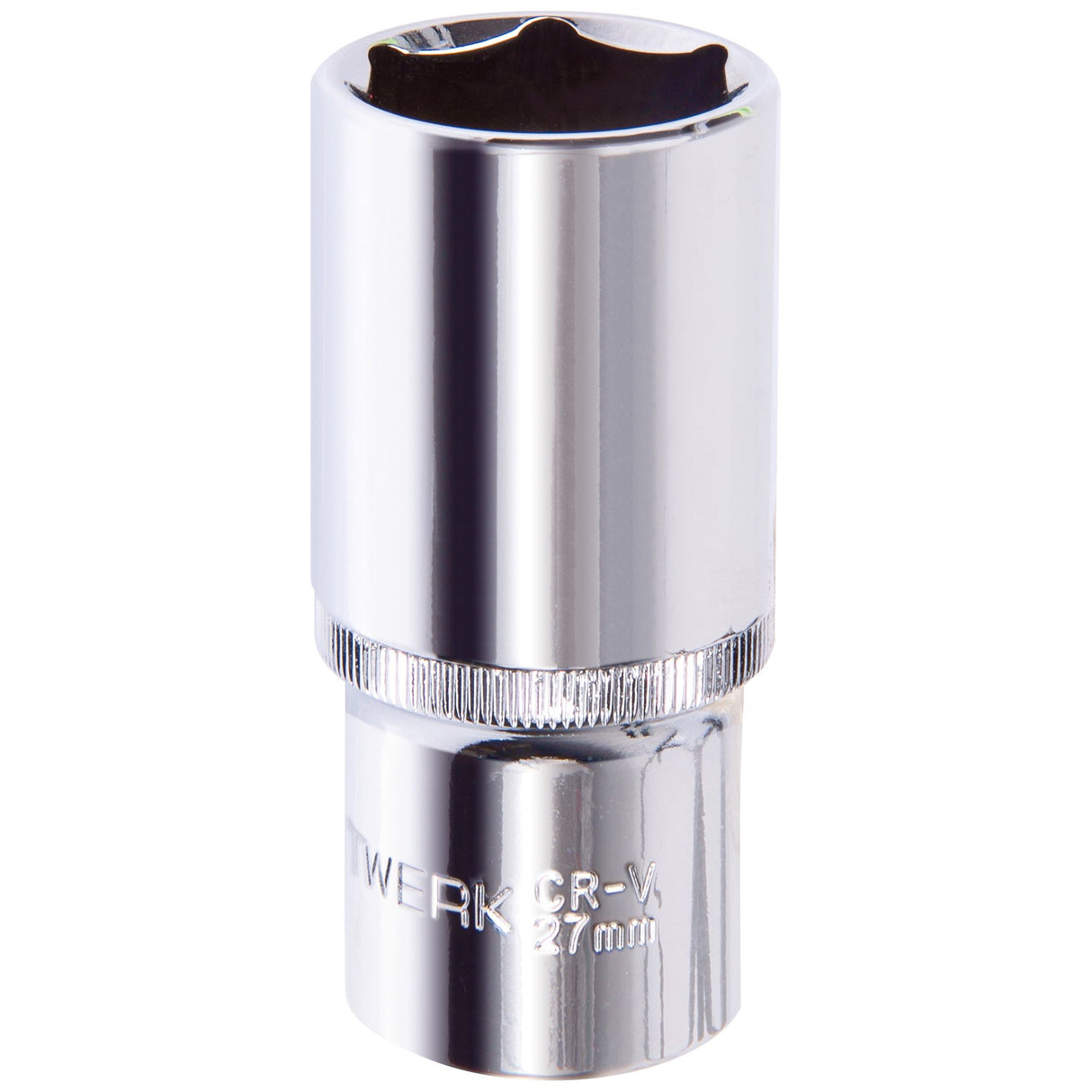 Kraftwerk PRO LINE 1/2" Steckschlüsseleinsatz Aussen Sechskant, lang, 27 mm