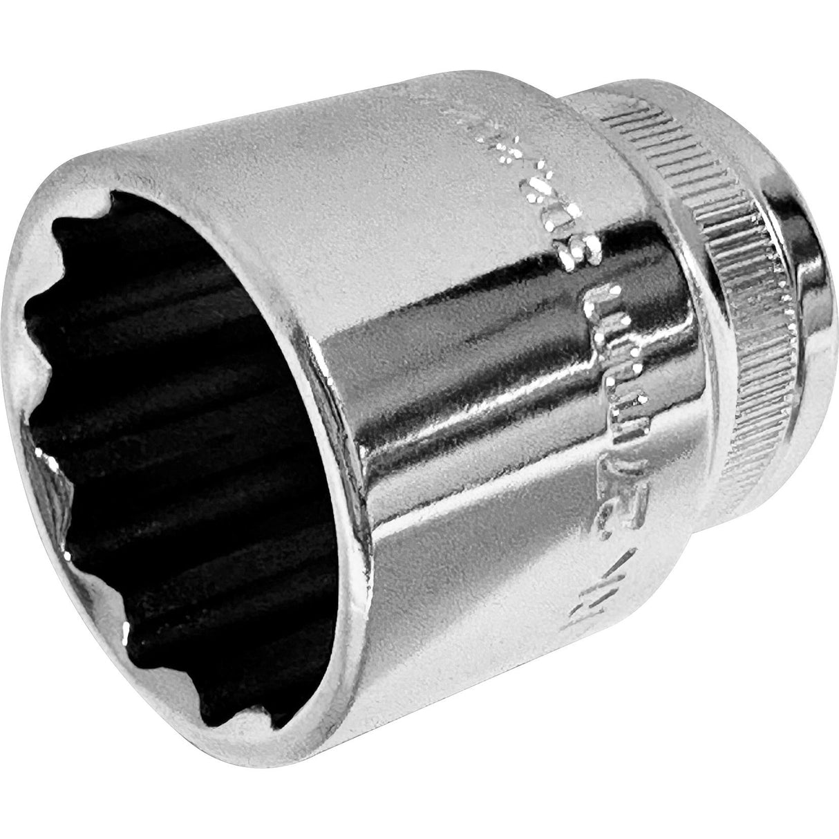 Kraftwerk PRO LINE 1/2" Steckschlüsseleinsatz Aussen Doppel-Sechskant, 12-kant, 40 mm lang, 27 mm