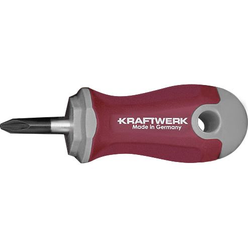 Kraftwerk PRO LINE „Made in Germany“ Schraubendreher, kurz, Phillips PH2