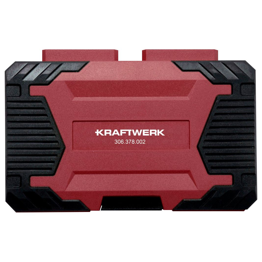 Kraftwerk BASIC LINE 1/4" Bit Box Satz mit T-Griff Schraubendreher, 53-tlg