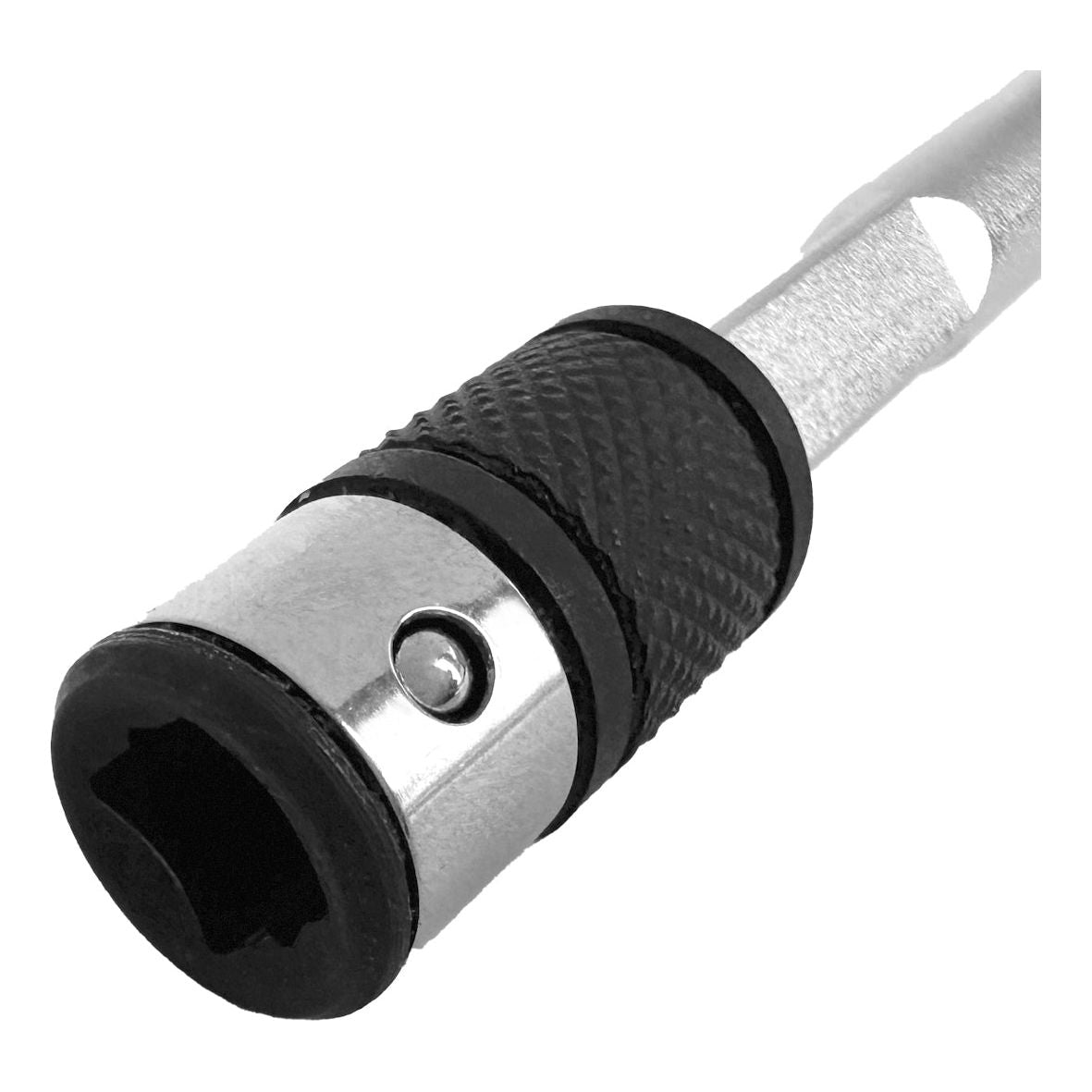 Kraftwerk BASIC LINE 1/4" Steckgriff-Schraubendreher für Bits und Steckschlüsselaufsätze, 2 in 1 Doppelfunktion