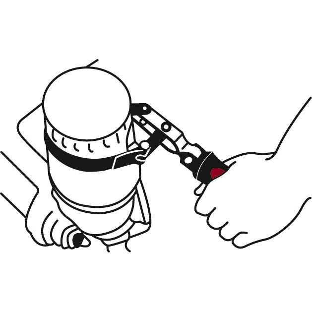 Kraftwerk PRO LINE Ölfilter-Bandschlüssel, 60 - 76 mm