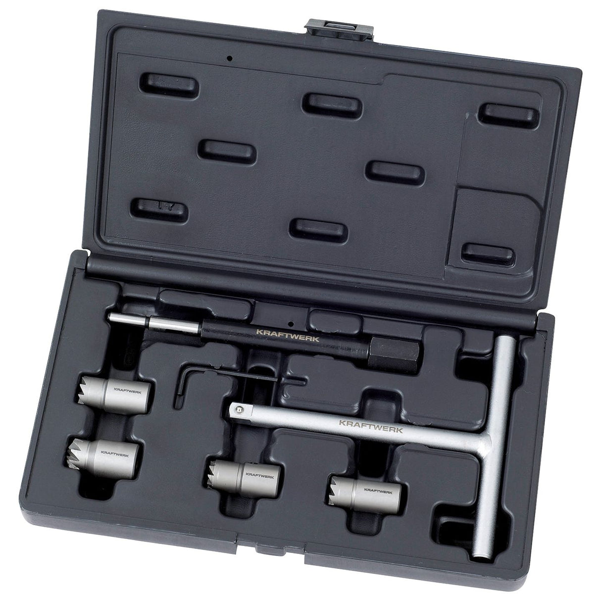 Kraftwerk Injektoren-Dichtsitz-Reinigungs-Satz, 7-tlg