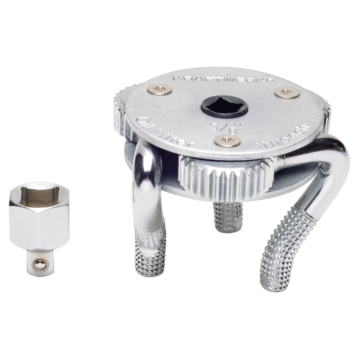 Kraftwerk Ölfilterschlüssel 3-armig, selbstgreifend, 45 - 75 mm