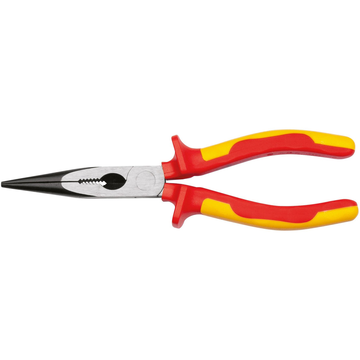 Kraftwerk VDE Telefonzange, abgewinkelt, 200 mm