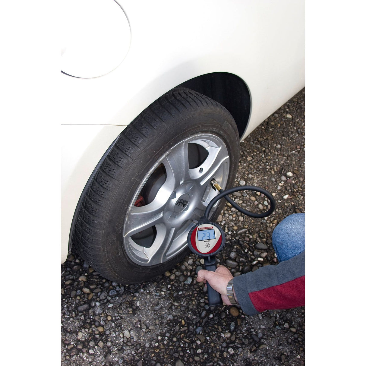 Kraftwerk Reifenfüller mit Digital-Anzeige