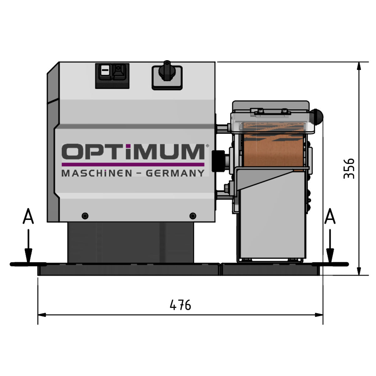 Optimum Universalschleifmaschine OPTIgrind GB 100S - SM-3101660