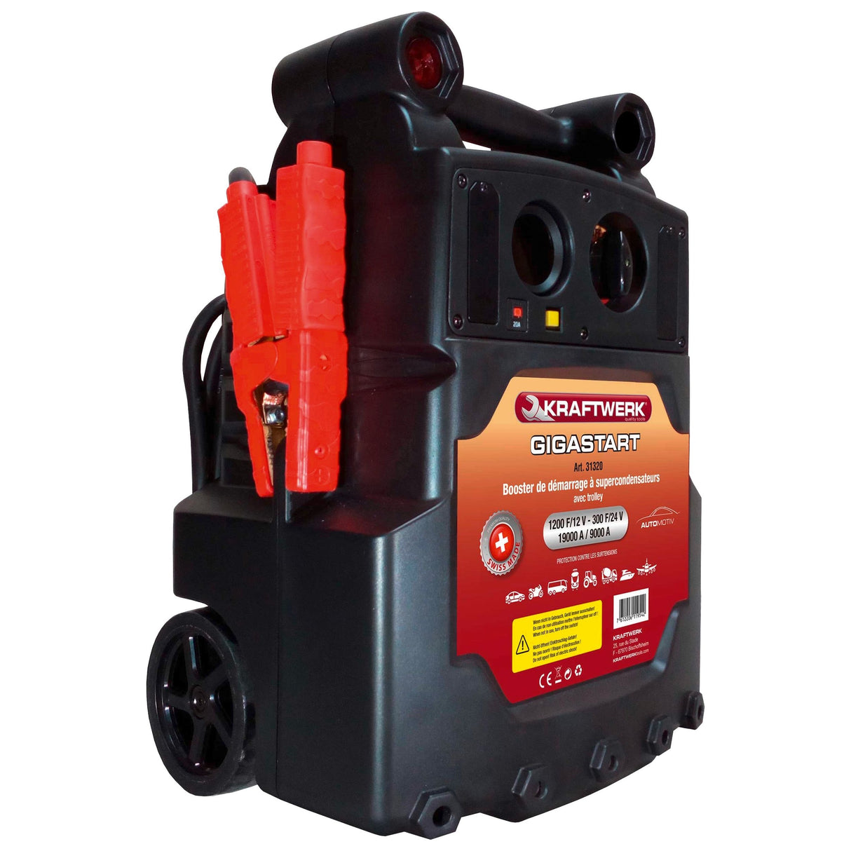 Kraftwerk Start-Booster 12/24 V GigaStart