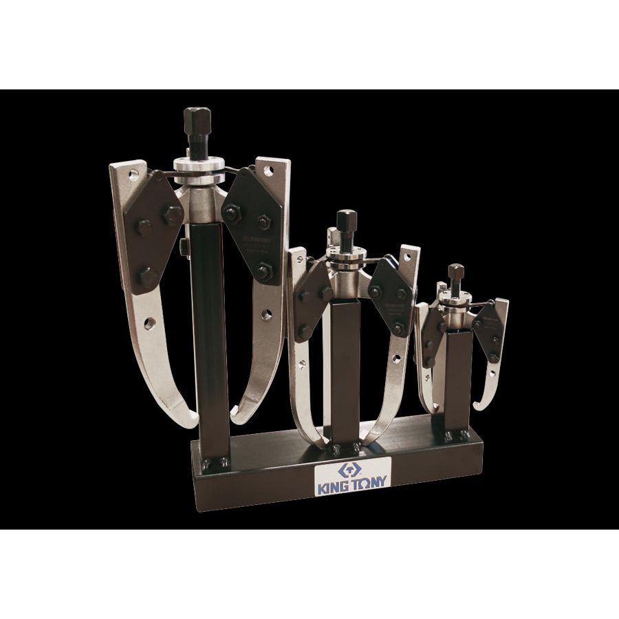 KING TONY Profi-Werkzeuge - Verkaufsständer Greifarmabzieher selbstzentrierend - 3 tlg. 79631300A