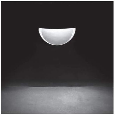 ASLO Stylische 6000K runde LED Design Außenleuchte Outdoor LED 6W - LED Outdoor Wandleuchte - ASAL660