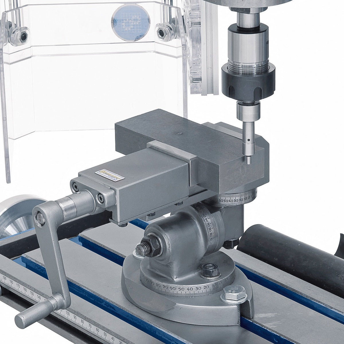 BERNARDO Bohr- und Fräsmaschine – Modell KF 18 Top inkl. 3-Achs Digitalanzeige DT 40