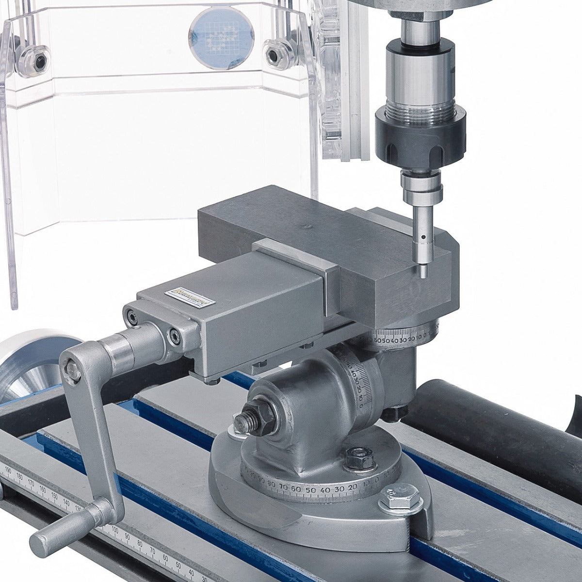 BERNARDO Bohr- und Fräsmaschine – Modell KF 18 Top inkl. 3-Achs Digitalanzeige DT 40