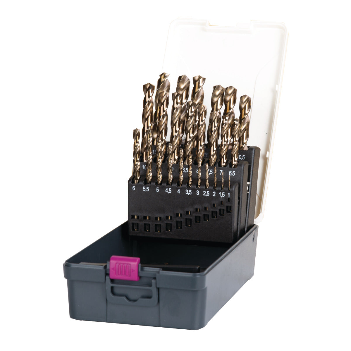 Optimum Spiralbohrer-Satz 25-teilig, 1 - 13 mm - SM-3201010