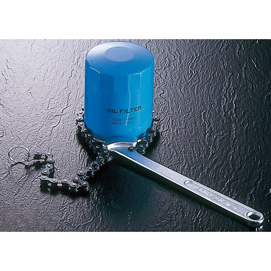 KING TONY Profi-Werkzeuge - Ketten-Rohrzange für Ölfilter 3204