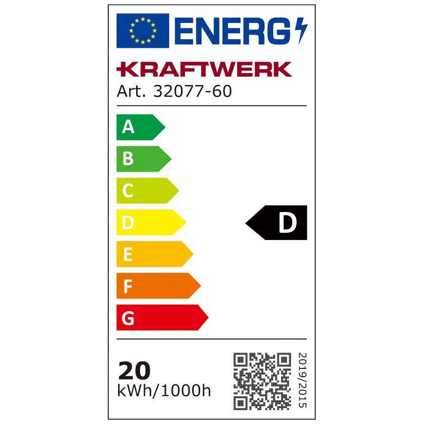 Kraftwerk Mobilio Werkstatteinrichtung, Werkbank LED-Unterbauleuchte, 20 W / 60 cm