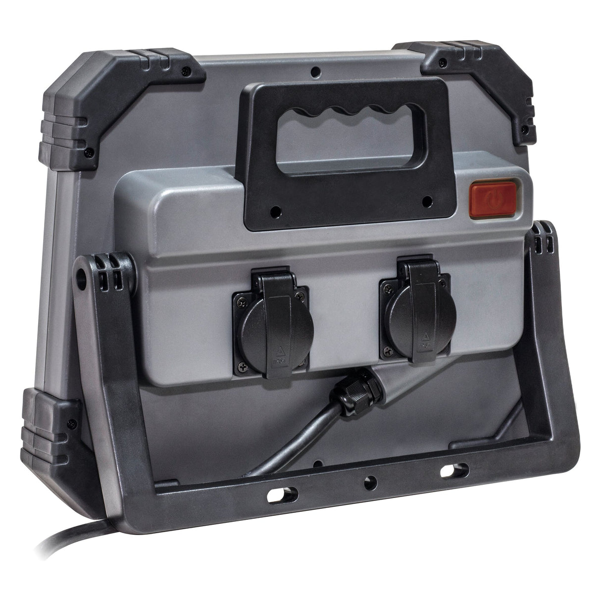 Kraftwerk LED-Arbeitsleuchte T5000, 2 Typ E SCHUKO-Steckdosen