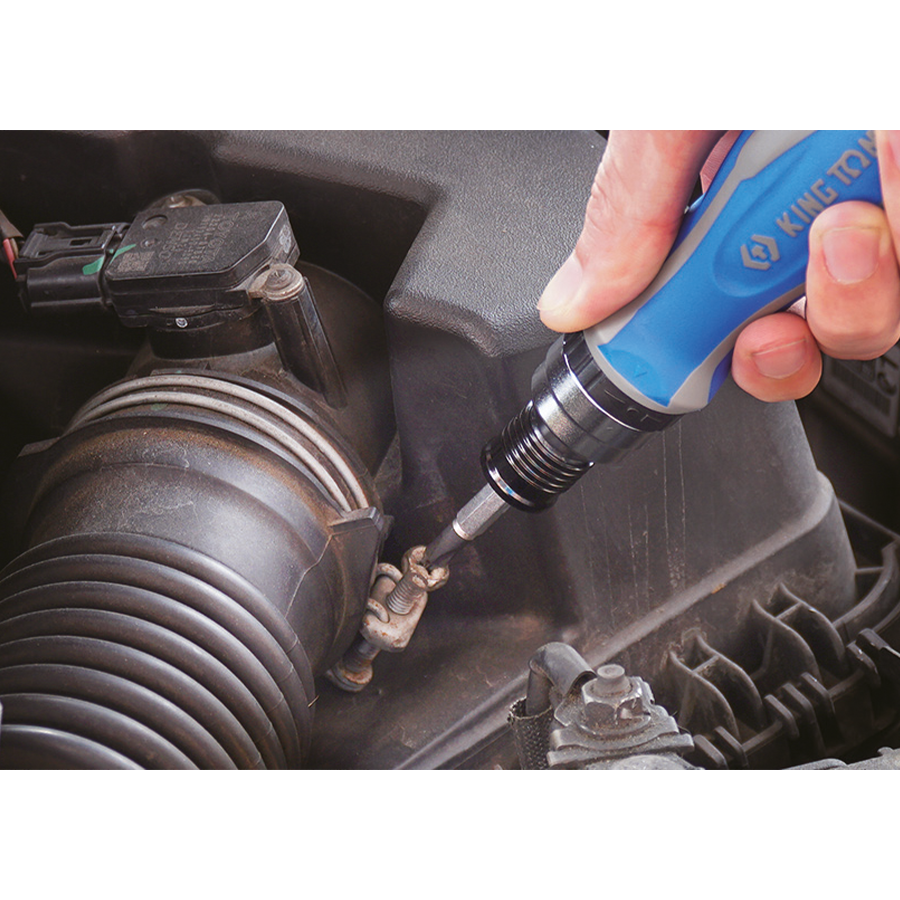 KING TONY Profi-Werkzeuge - Schraubendreher-Set mit umkehrbaren Klingen - 16 tlg. P32526MRN