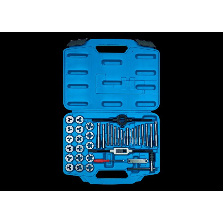 KING TONY Profi-Werkzeuge - Gewindeschneide-Set, Zoll - 39 tlg. 12939SQ1