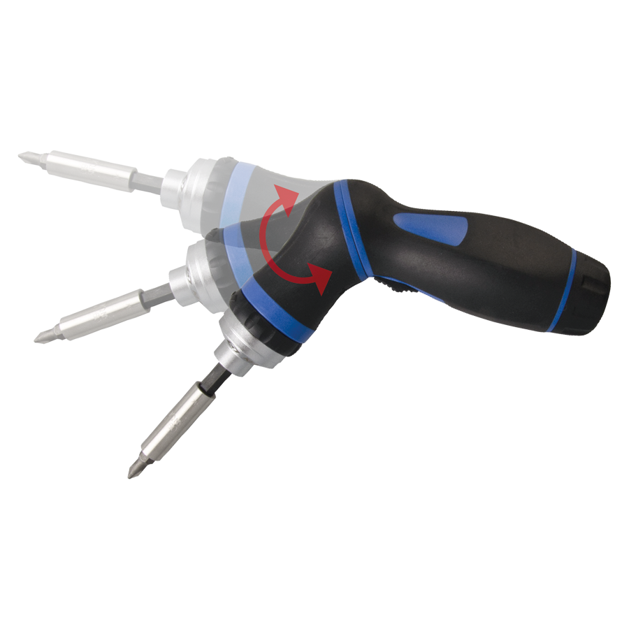 KING TONY Profi-Werkzeuge - Ratschen-Schraubendreherset - 55 tlg. 2555MR