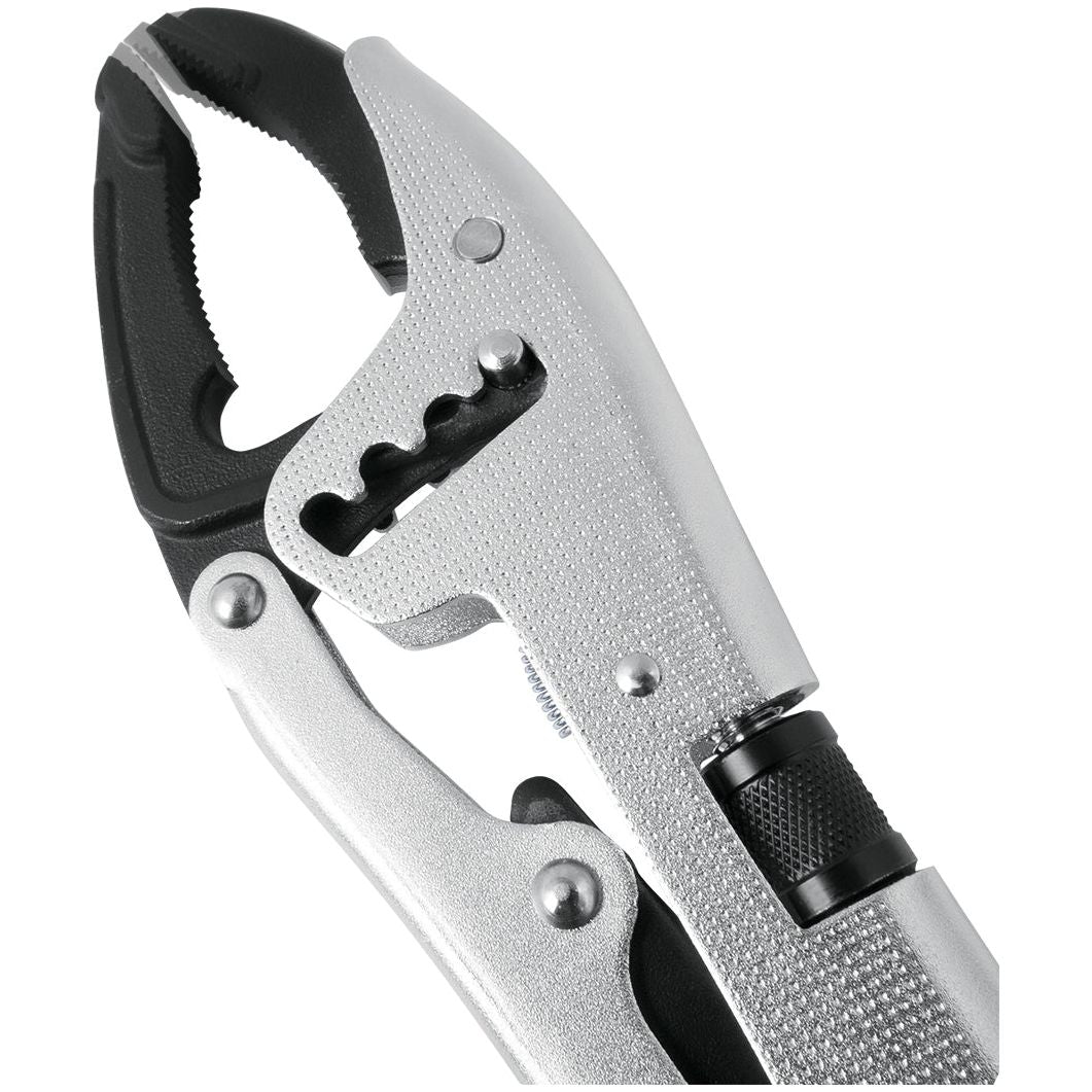 Kraftwerk PRO LINE Gripzange mit flachem Bogen, 250 mm