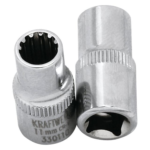 KRAFTWERK 11 mm PRO LINE 1/2'' COMBI-Steckschlüsseleinsatz - KW-330110