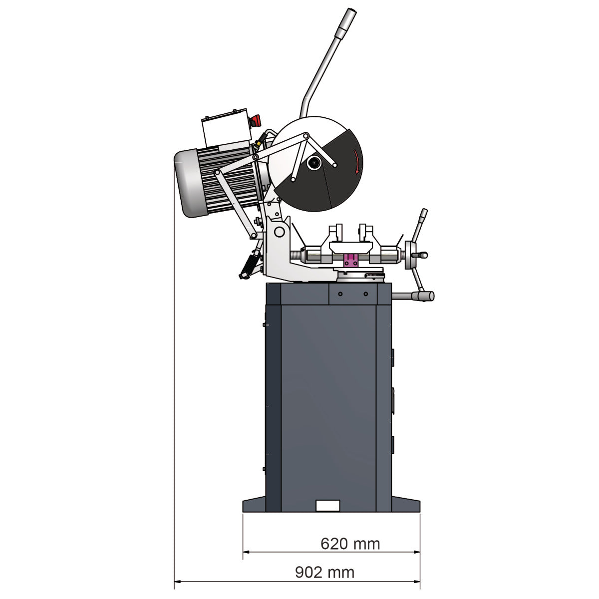 Optimum Manuelle Metallkreissäge OPTIsaw CS 315 - SM-3302300