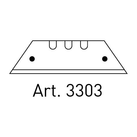 Kraftwerk Trapez-Klappmesser