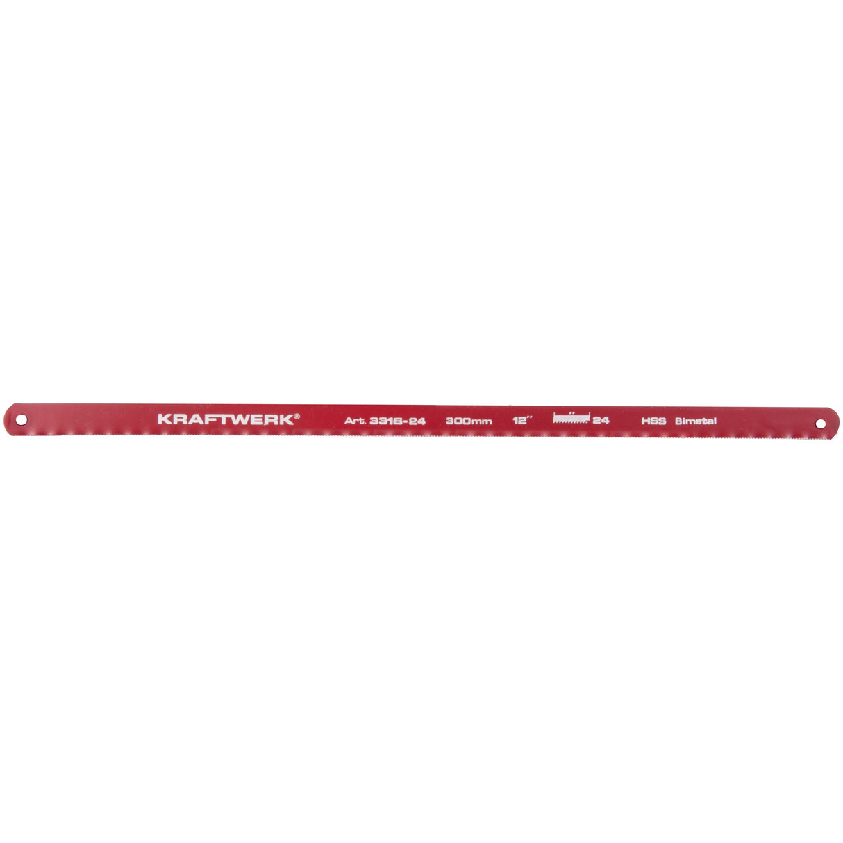 KRAFTWERK Handsägeblatt HSS Bimetall, 300 mm, 24 Zähne - KW-3316-24