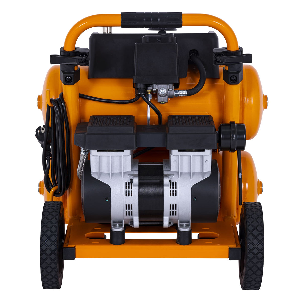 Villager Twin Tank Luftkompressor VAT DB 17 L - 800 W, 10 bar, kompakt & leistungsstark- VI-086722