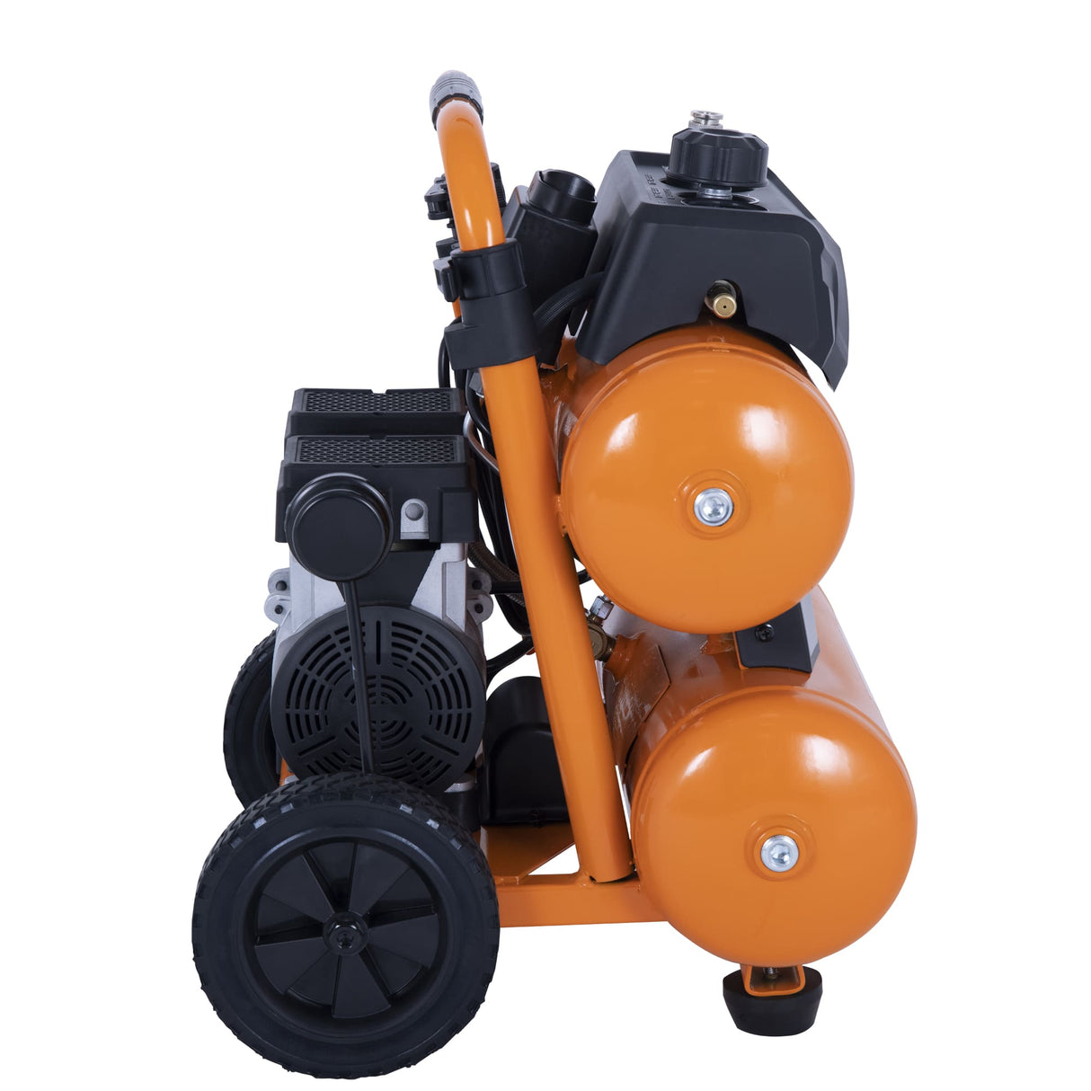 Villager Twin Tank Luftkompressor VAT DB 17 L - 800 W, 10 bar, kompakt & leistungsstark- VI-086722