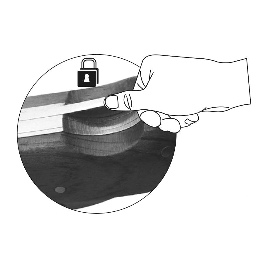 Kraftwerk Elektriker-Klappmesser mit Verriegelung