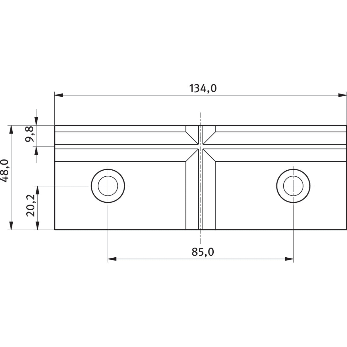 Optimum Prismenbacke für HMS 125 - Art. 3355129