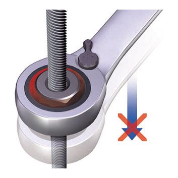 Kraftwerk PRO LINE CLICKRAFT Ringratschen-Maulschlüssel, umschaltbar, 22 mm