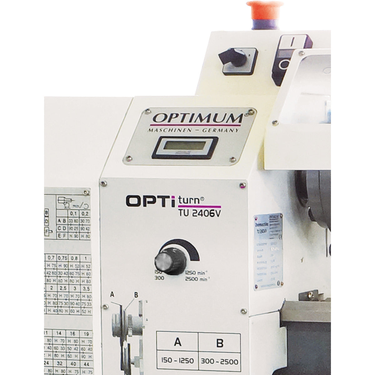 Optimum Drehmaschine OPTIturn TU 2406V - SM-3420355