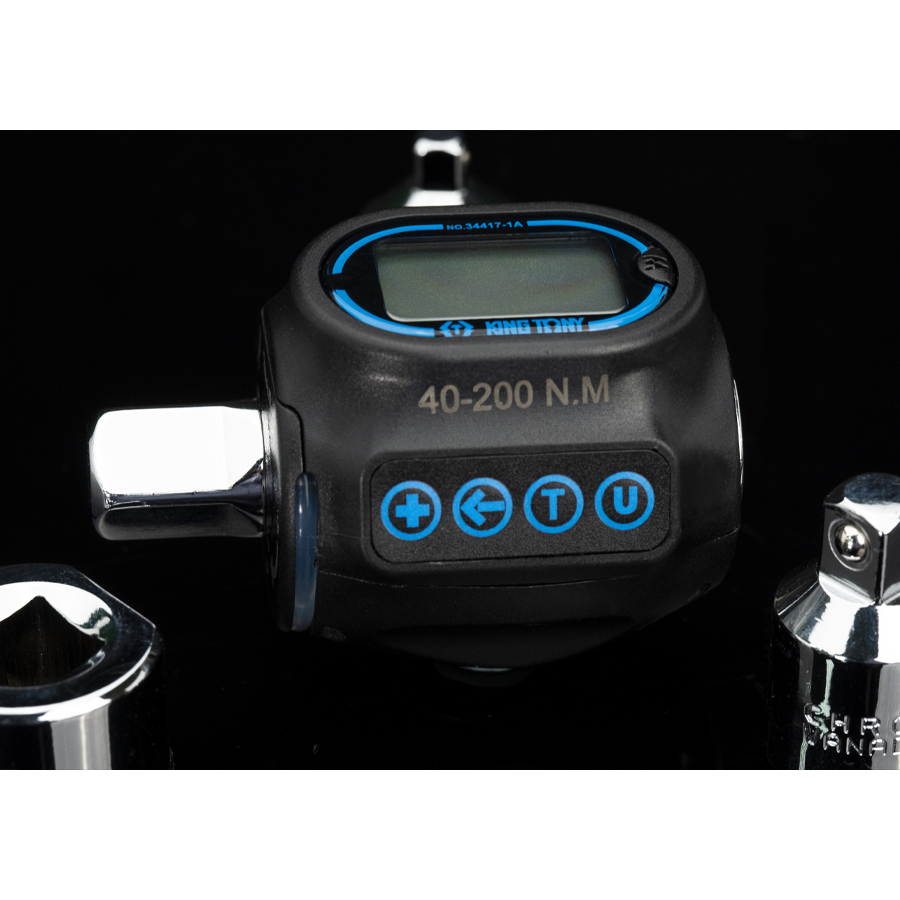 KING TONY Profi-Werkzeuge - Elektronischer Drehmoment-Adapter 344171A