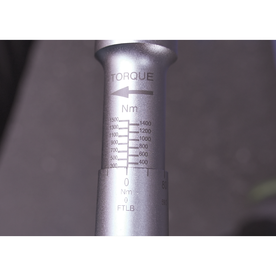 KING TONY Profi-Werkzeuge - 1" Industrie Drehmomentschlüssel 348622DG