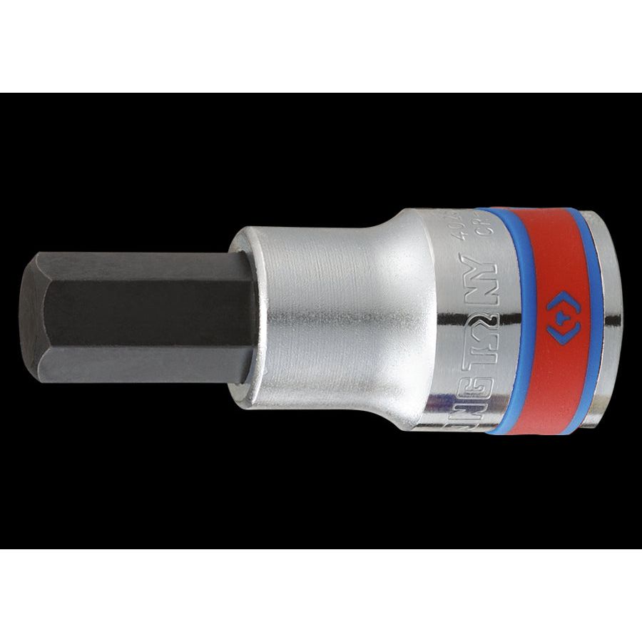 KING TONY Profi-Werkzeuge - 1/2" 6-Kant Bitsteckschlüssel, Zoll - 3/8" 402512S