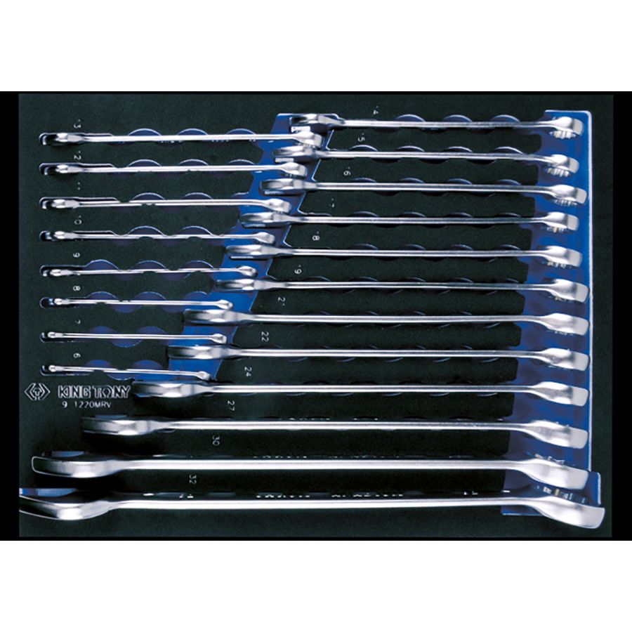 KING TONY Profi-Werkzeuge - Kombi-Schlüssel, metrisch- 20 tlg. 91220MRV