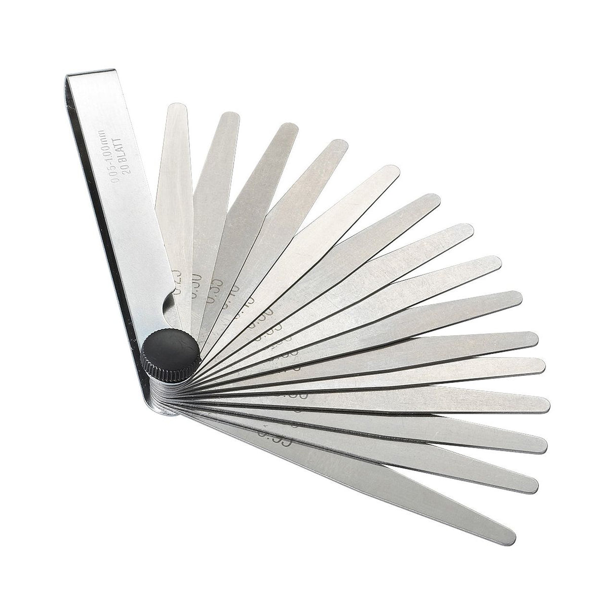 BERNARDO Diverse Messinstrumente – Modell Fühlerlehre 20-tlg.