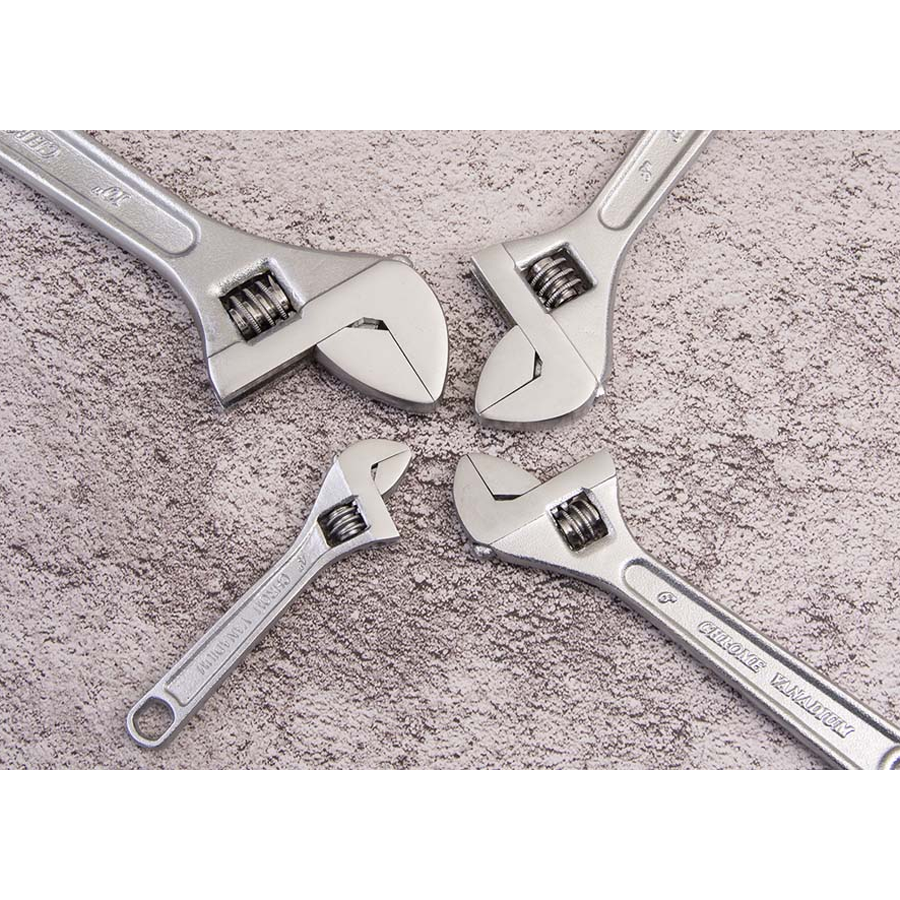 KING TONY Profi-Werkzeuge - Verstellbarer Schraubenschlüssel, metrisch - 20 mm 361106R