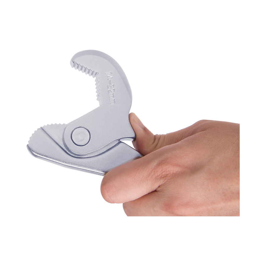 KING TONY Profi-Werkzeuge - Selbstblockierender Schraubschlüssel mit Schnellspannung 361610