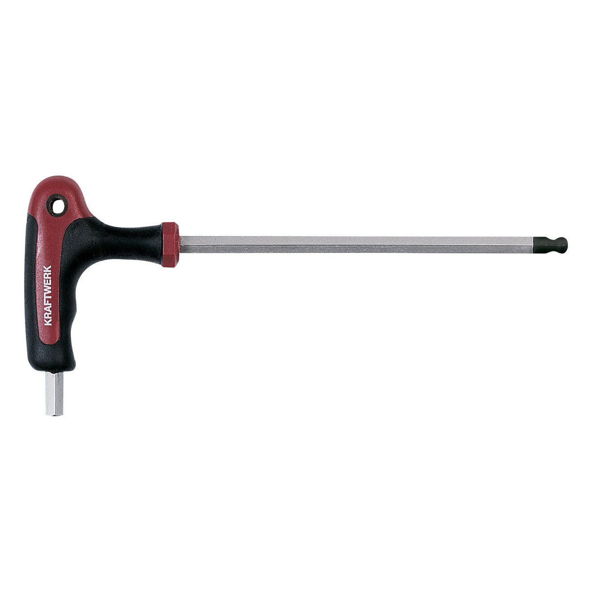 Kraftwerk PRO LINE Winkelschraubendreher mit T-Griff und Kugelkopf Innen 6-kant, 6 mm